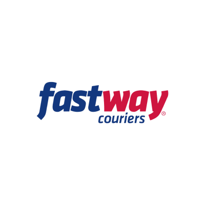 Fastway Logo, highlighting a prominent Dublin-based courier and parcel delivery service integrated within Despatch Cloud for dynamic and reliable shipping solutions.